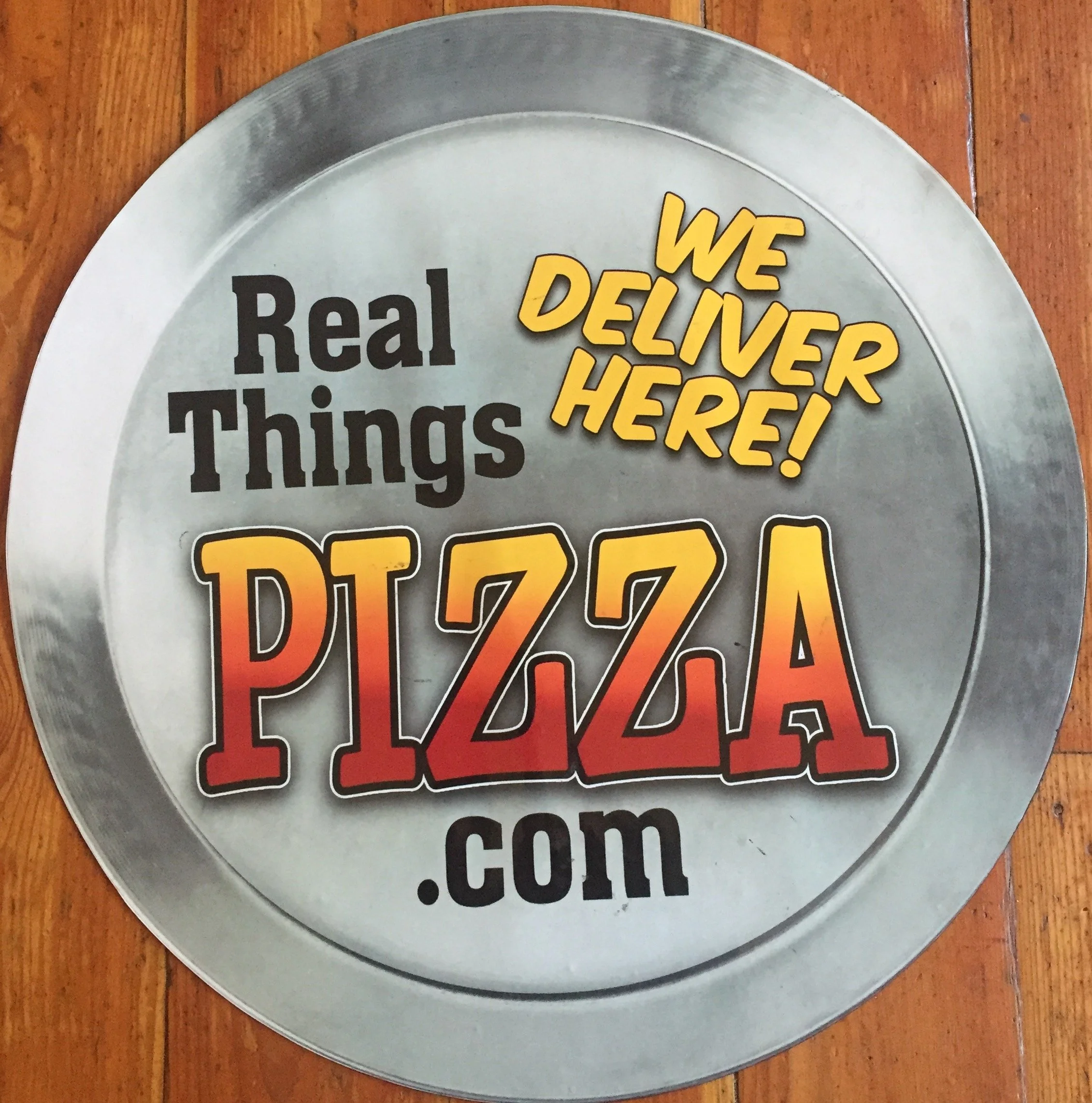 Order by phone — Real Things Pizza